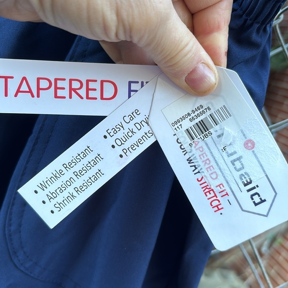 NWT Scrubaid Blue Tapered Fit Four Way Stretch Scrub Pants Nursing Uniform 2XL - Picture 7 of 16